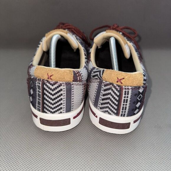 Twisted X Hooey Loper Geometric Multicolor Textile Lace Sneaker Shoes Men’s 10.5 - Picture 3 of 8